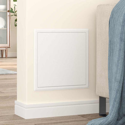 vidaXL Access Panel White 33.5 x 33.5 x 3 cm Steel