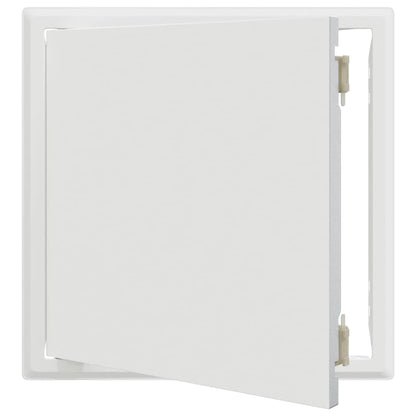 vidaXL Access Panel White 33.5 x 33.5 x 3 cm Steel