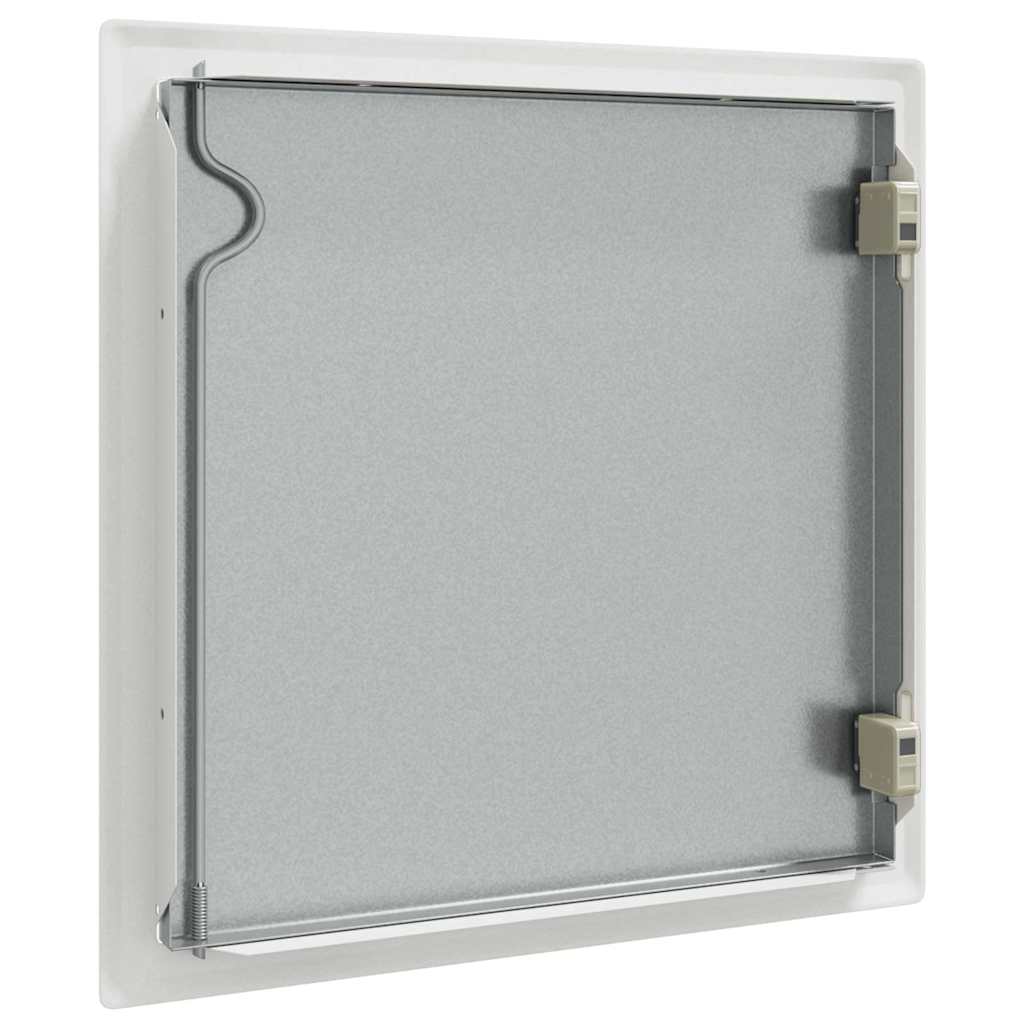 vidaXL Access Panel White 33.5 x 33.5 x 3 cm Steel