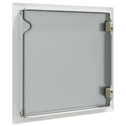 vidaXL Access Panel White 33.5 x 33.5 x 3 cm Steel