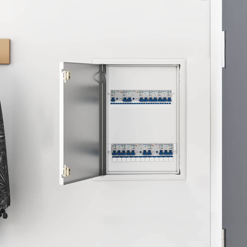 vidaXL Access Panel White 43.5 x 33 x 3 cm Steel
