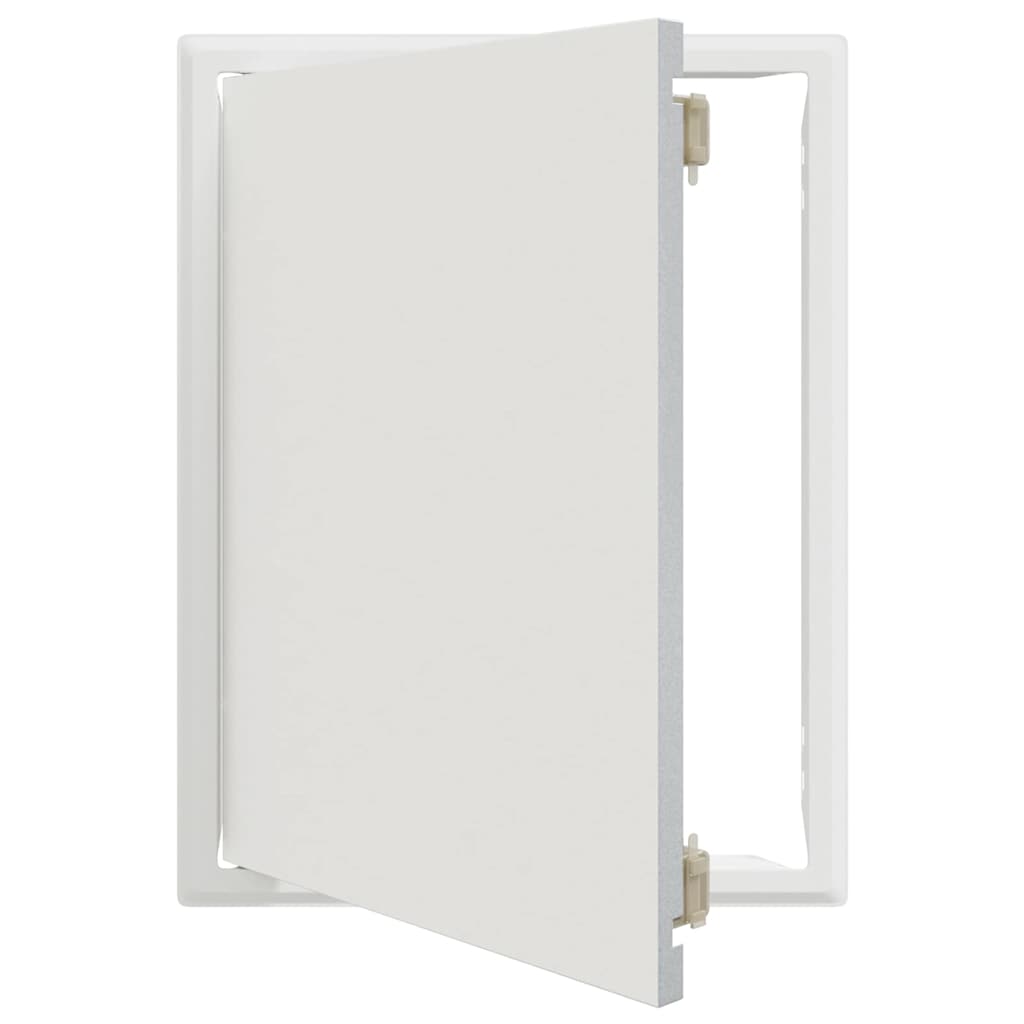 vidaXL Access Panel White 43.5 x 33 x 3 cm Steel