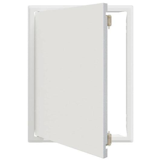 vidaXL Access Panel White 43.5 x 33 x 3 cm Steel