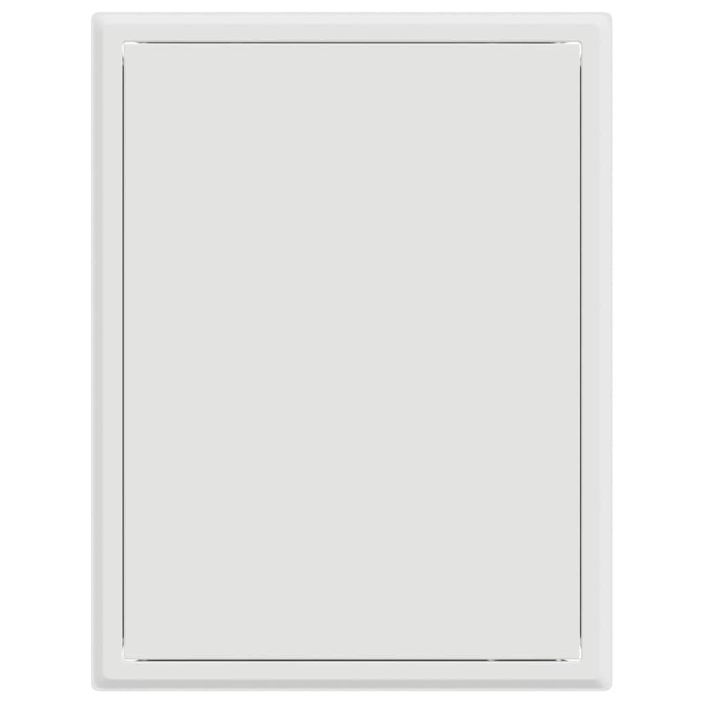 vidaXL Access Panel White 43.5 x 33 x 3 cm Steel