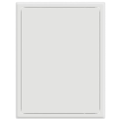 vidaXL Access Panel White 43.5 x 33 x 3 cm Steel