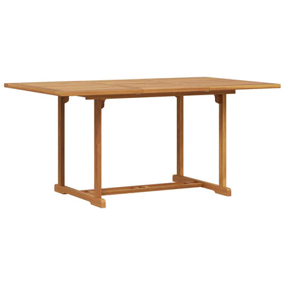 vidaXL Garden Dining Set 7 pcs Natural Solid Acacia Wood