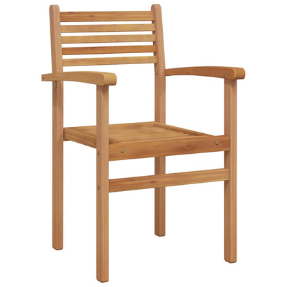 vidaXL Garden Dining Set 7 pcs Natural Solid Acacia Wood