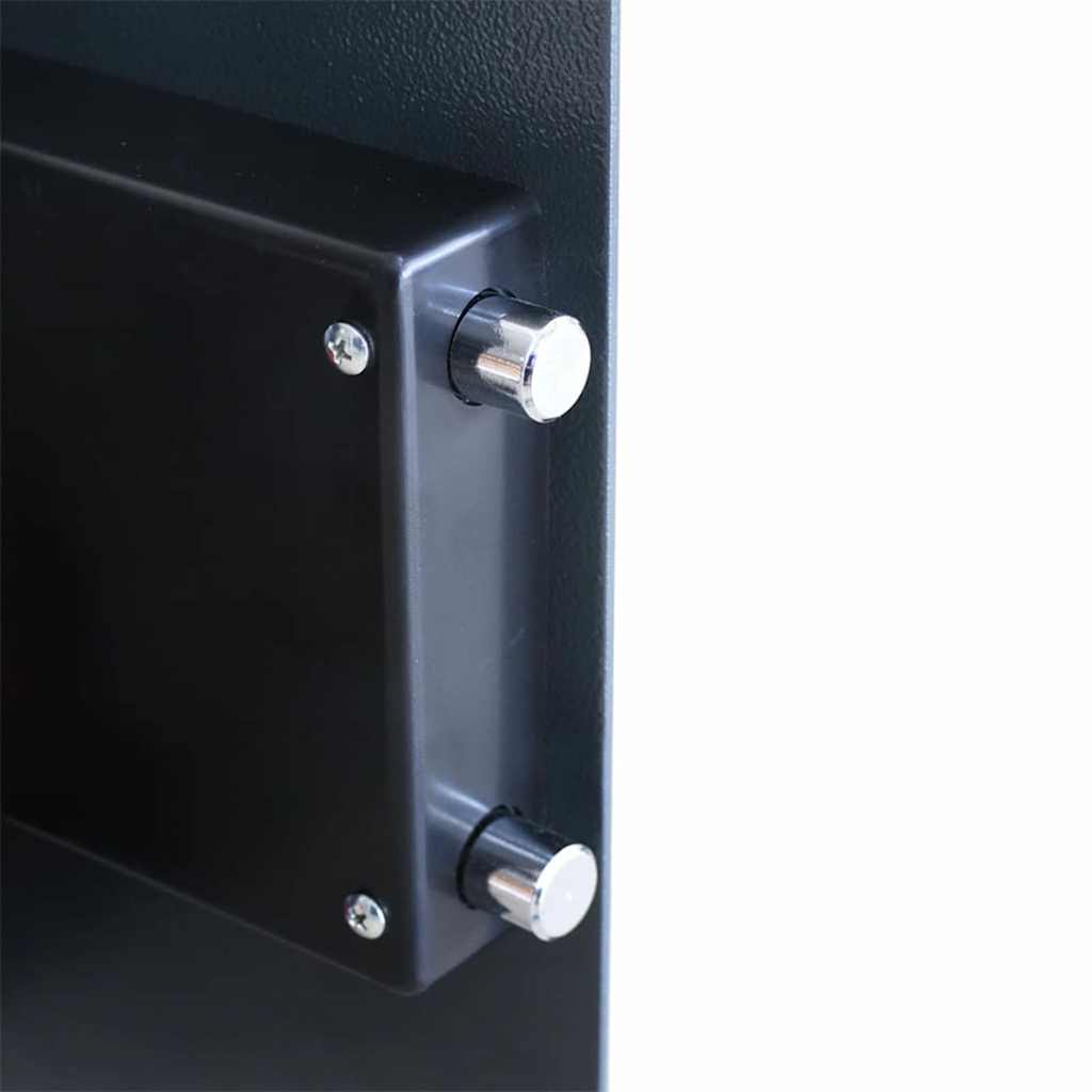 vidaXL Digital Safe with Lock Dark grey 35 x 31 x 50 cm Steel