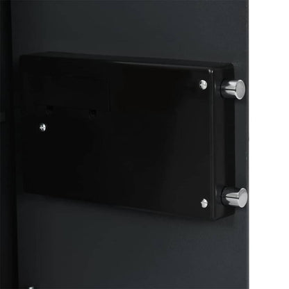 vidaXL Digital Safe with Lock Dark grey 35 x 31 x 50 cm Steel