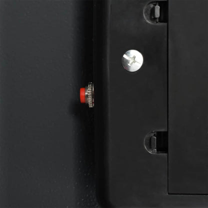 vidaXL Digital Safe with Lock Dark grey 35 x 31 x 80 cm Steel