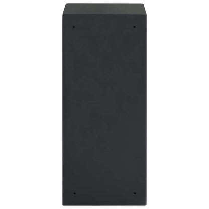 vidaXL Digital Safe with Lock Dark grey 35 x 31 x 80 cm Steel