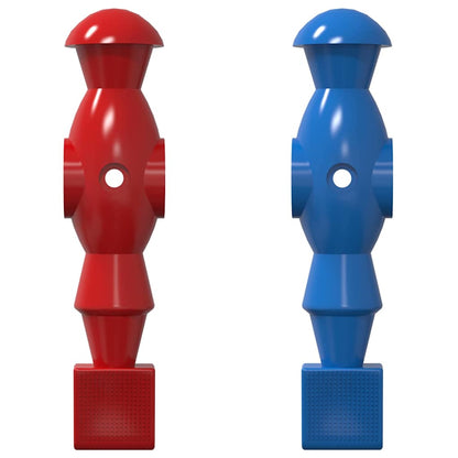 vidaXL Foosball Table Players 22 pcs Blue and Red 2.4 x 2.1 x 9.7 cm