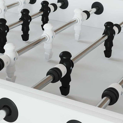 vidaXL Foosball Table Players 24 pcs Black and White HIPS
