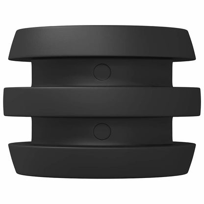 vidaXL Foosball Table Bumpers 16 pcs Black 3 x 3 x 2 cm TPE