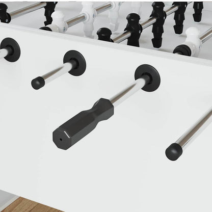 vidaXL Foosball Table Handles 10 pcs Black 3.1 x 3.1 x 17.8 cm PP