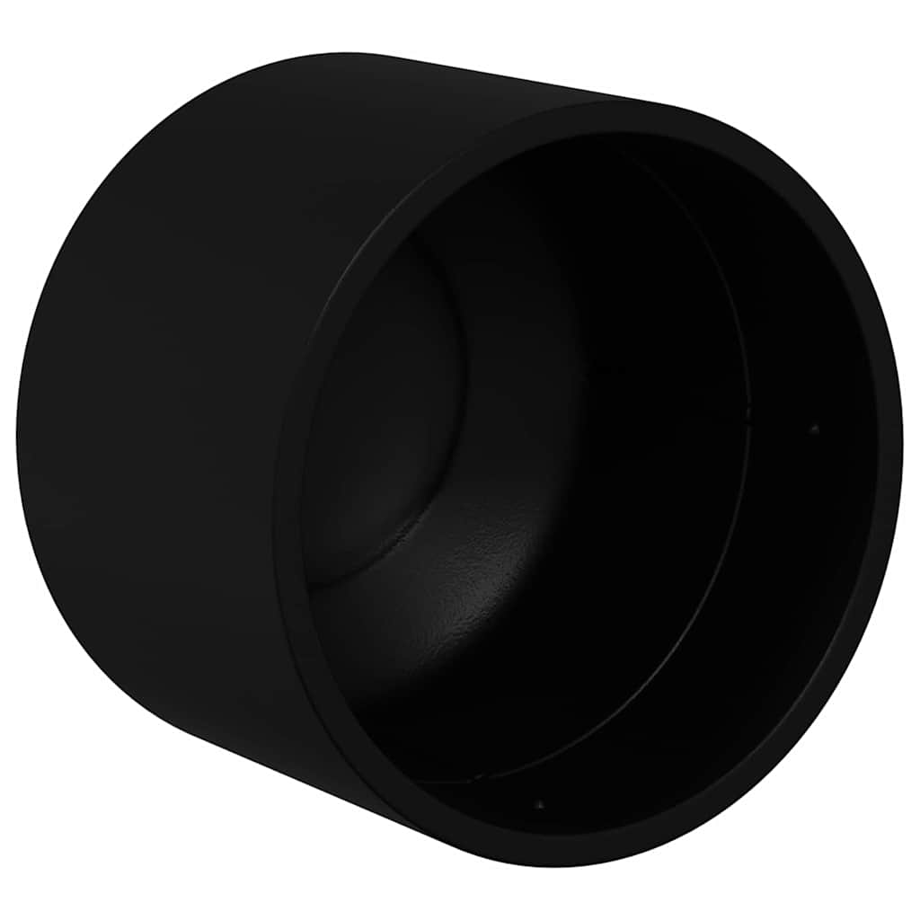 vidaXL Foosball Table End Caps 10 pcs Black 1.9 x 1.9 x 1.6 cm PP