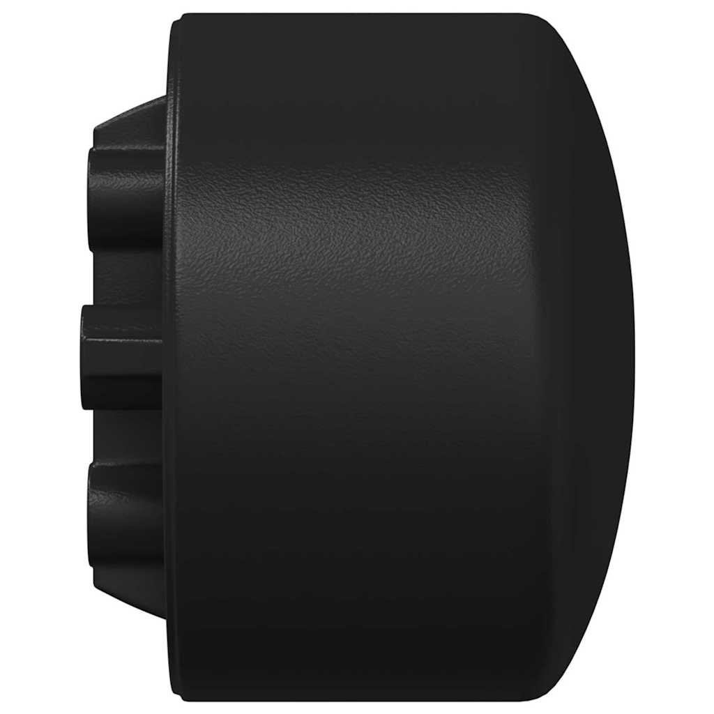 vidaXL Foosball Table End Caps 10 pcs Black 1.5 x 1.5 x 1 cm PP