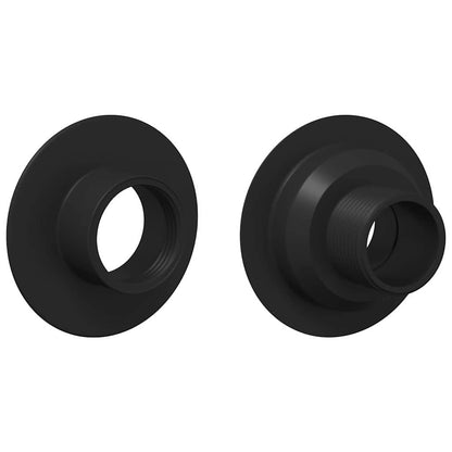 vidaXL Foosball Table Bearings 10 pcs Black 5 x 5 x 2.8 cm PP