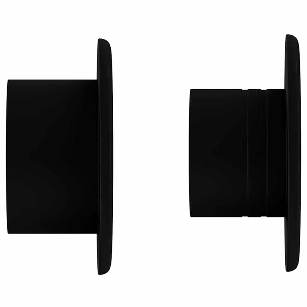 vidaXL Foosball Table Stoppers 10 pcs Black 3 x 3 x 1.4 cm HIPS