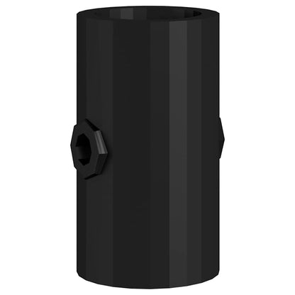 vidaXL Foosball Table Stoppers 10 pcs Black 1.7 x 1.7 x 3.2 cm PP