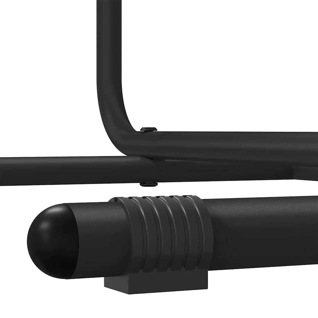 vidaXL Clothes Rack Black 62 x 48 x 158 cm Steel