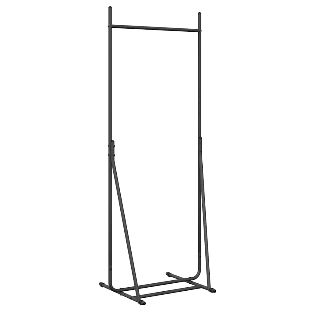 vidaXL Clothes Rack Black 62 x 48 x 158 cm Steel