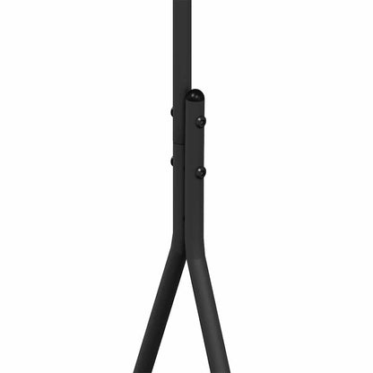vidaXL Clothes Rack with Storage Black 100 x 56 x 154 cm Steel