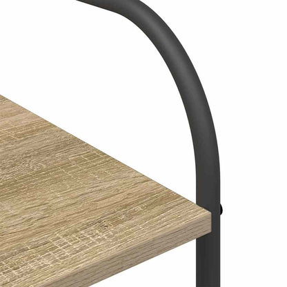 vidaXL Clothes Rack with Shelf Brown 120 x 44 x 160 cm Engineered Wood