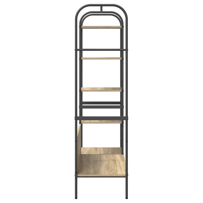 vidaXL Clothes Rack with Shelf Brown 120 x 44 x 160 cm Engineered Wood