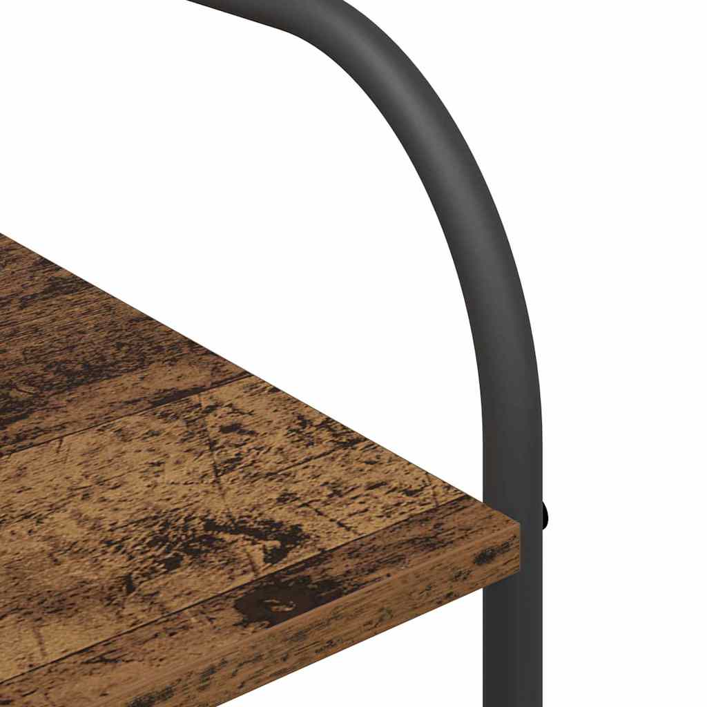 vidaXL Clothes Rack with Shelf Brown 120 x 44 x 160 cm Engineered Wood