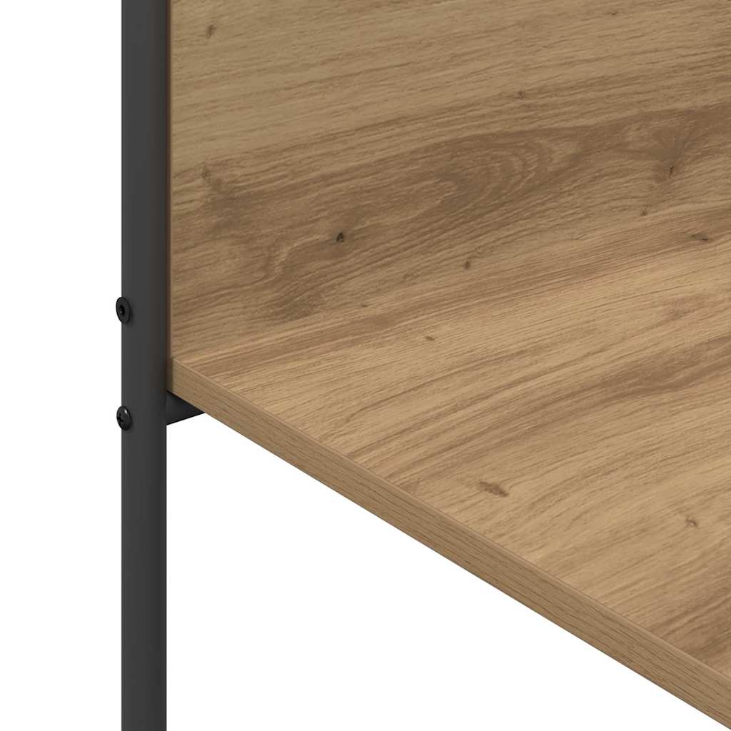 vidaXL Clothes Rack Beige 120 x 44 x 160 cm Engineered Wood