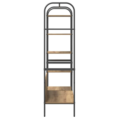 vidaXL Clothes Rack Beige 120 x 44 x 160 cm Engineered Wood