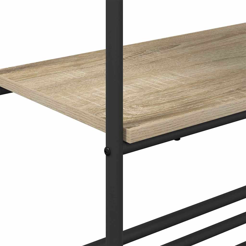 vidaXL Clothes Rack Sonoma Oak 60 x 30 x 171 cm Engineered Wood