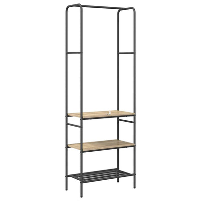 vidaXL Clothes Rack Sonoma Oak 60 x 30 x 171 cm Engineered Wood