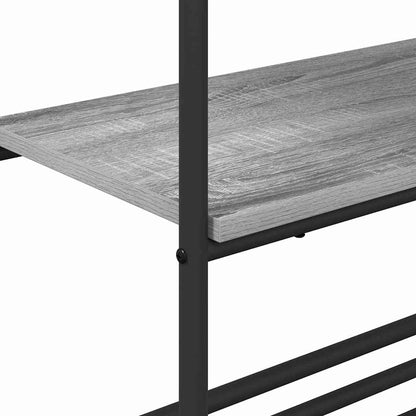 vidaXL Clothes Rack Grey sonoma 60 x 30 x 171 cm Engineered Wood