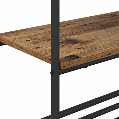 vidaXL Clothes Rack Old wood 60 x 30 x 171 cm Engineered Wood