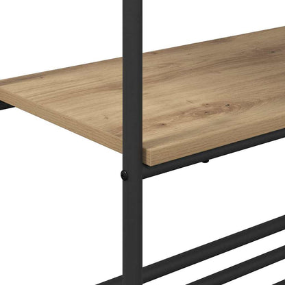 vidaXL Clothes Rack Artisan Oak 60 x 30 x 171 cm Engineered Wood