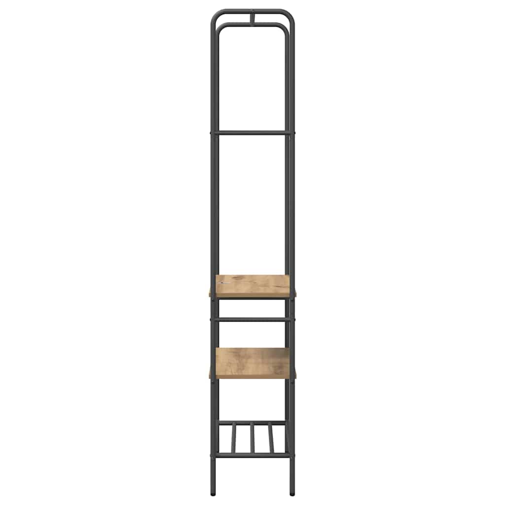 vidaXL Clothes Rack Artisan Oak 60 x 30 x 171 cm Engineered Wood