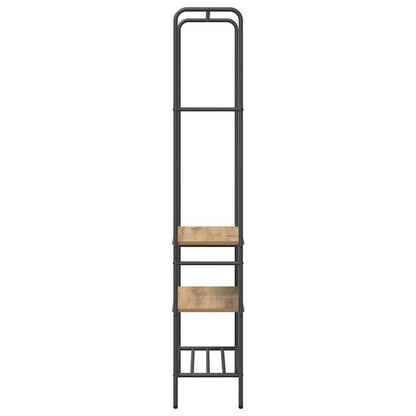 vidaXL Clothes Rack Artisan Oak 60 x 30 x 171 cm Engineered Wood