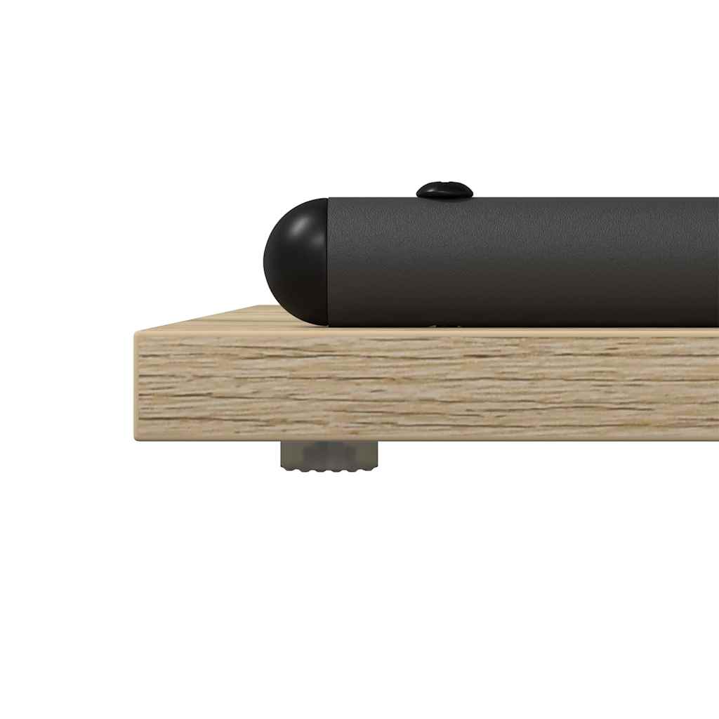 vidaXL Console Table Sonoma Oak 101 x 35 x 80.5 cm Engineered Wood