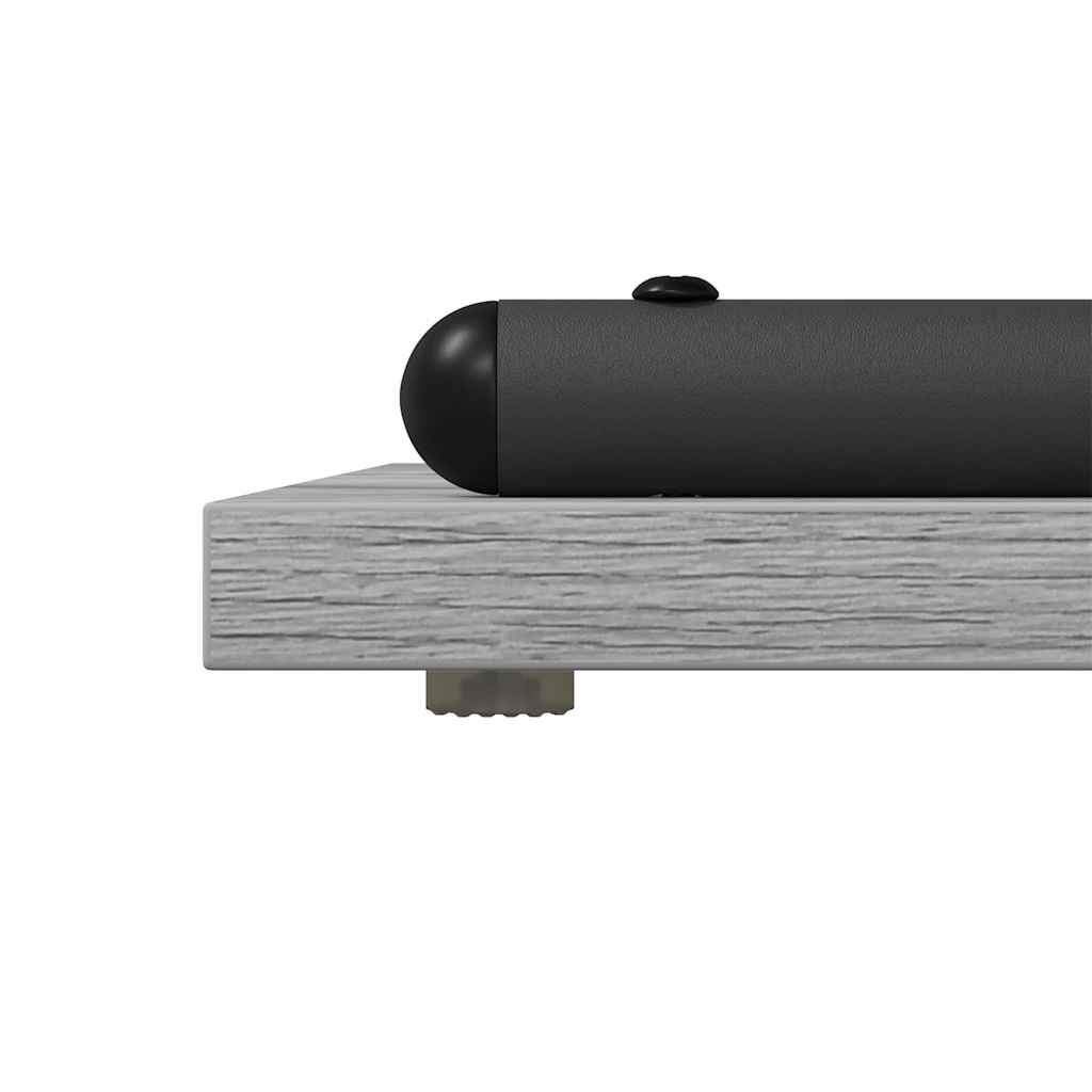 vidaXL Console Table Grey Sonoma 101 x 35 x 80.5 cm Engineered Wood