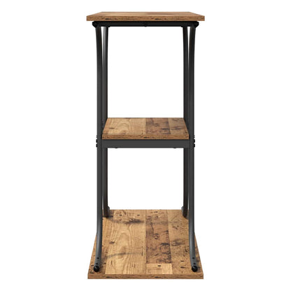 vidaXL Console Table Old Wood 101 x 35 x 80.5 cm Engineered Wood