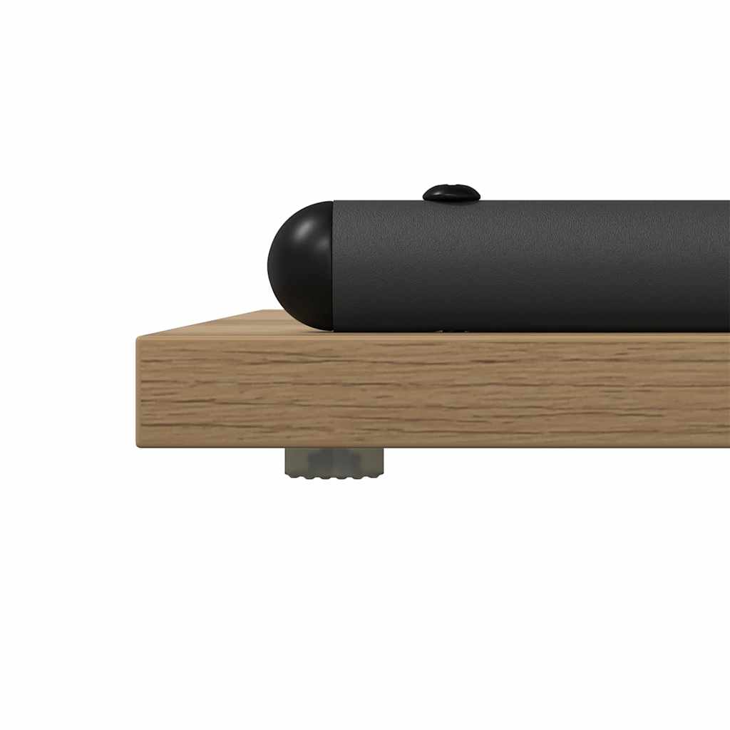 vidaXL Console Table Artisan Oak 101 x 35 x 80.5 cm Engineered Wood