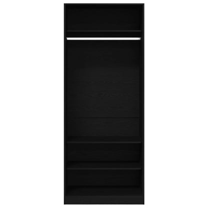vidaXL Wardrobe Artisan Oak 80 x 50 x 200 cm Engineered Wood