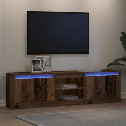 vidaXL TV Units 180 x 34 x 50 cm Brown Engineered wood