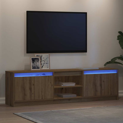vidaXL TV Units 180 x 34 x 50 cm Brown Engineered wood