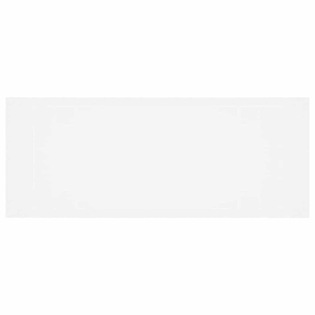 vidaXL Garden Table White 250 x 100 x 73 cm Poly Rattan