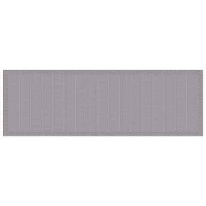 vidaXL Garden Table Light Grey 300 x 100 x 73 cm Poly Rattan