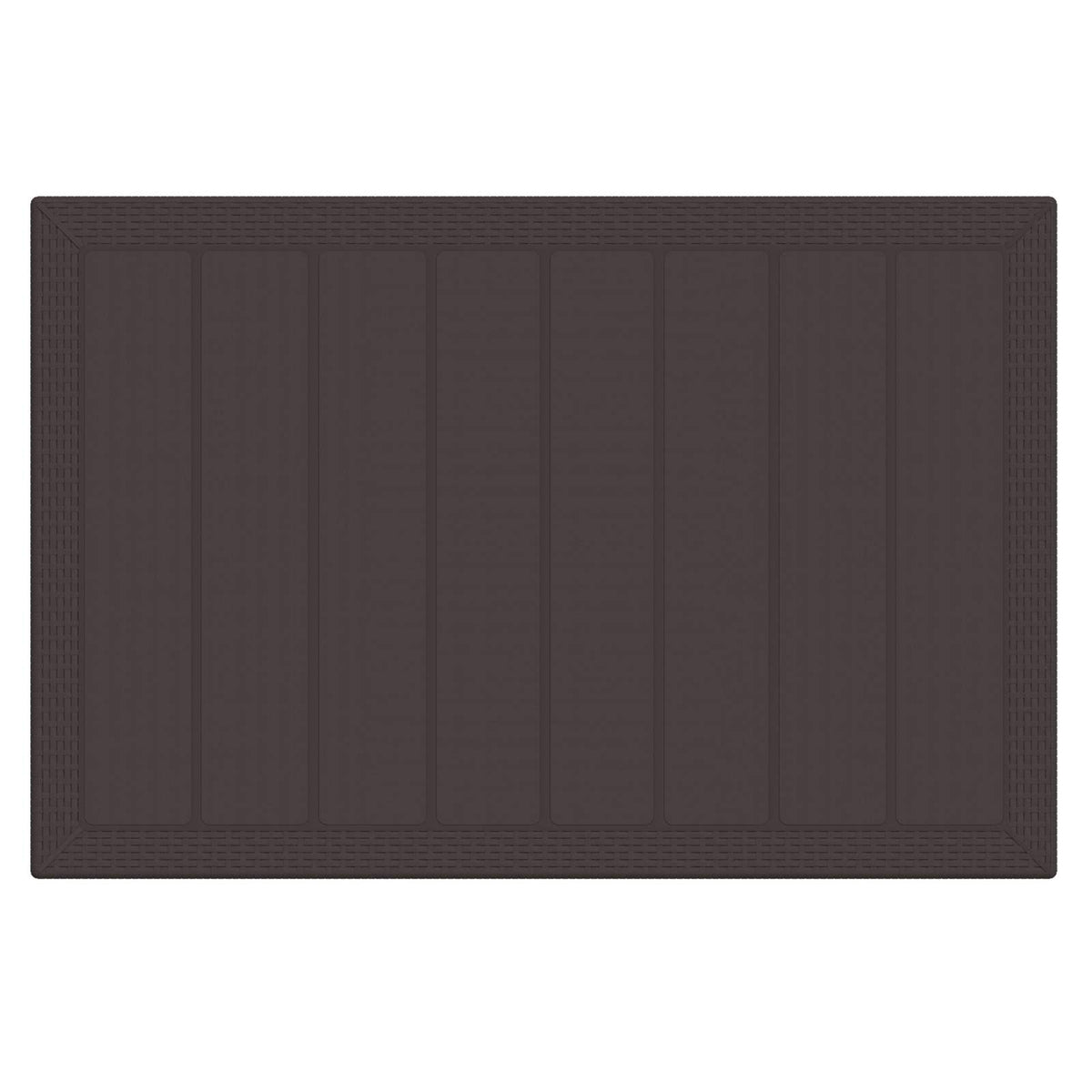 vidaXL Garden Dining Set 5 pcs Brown Polt rattan
