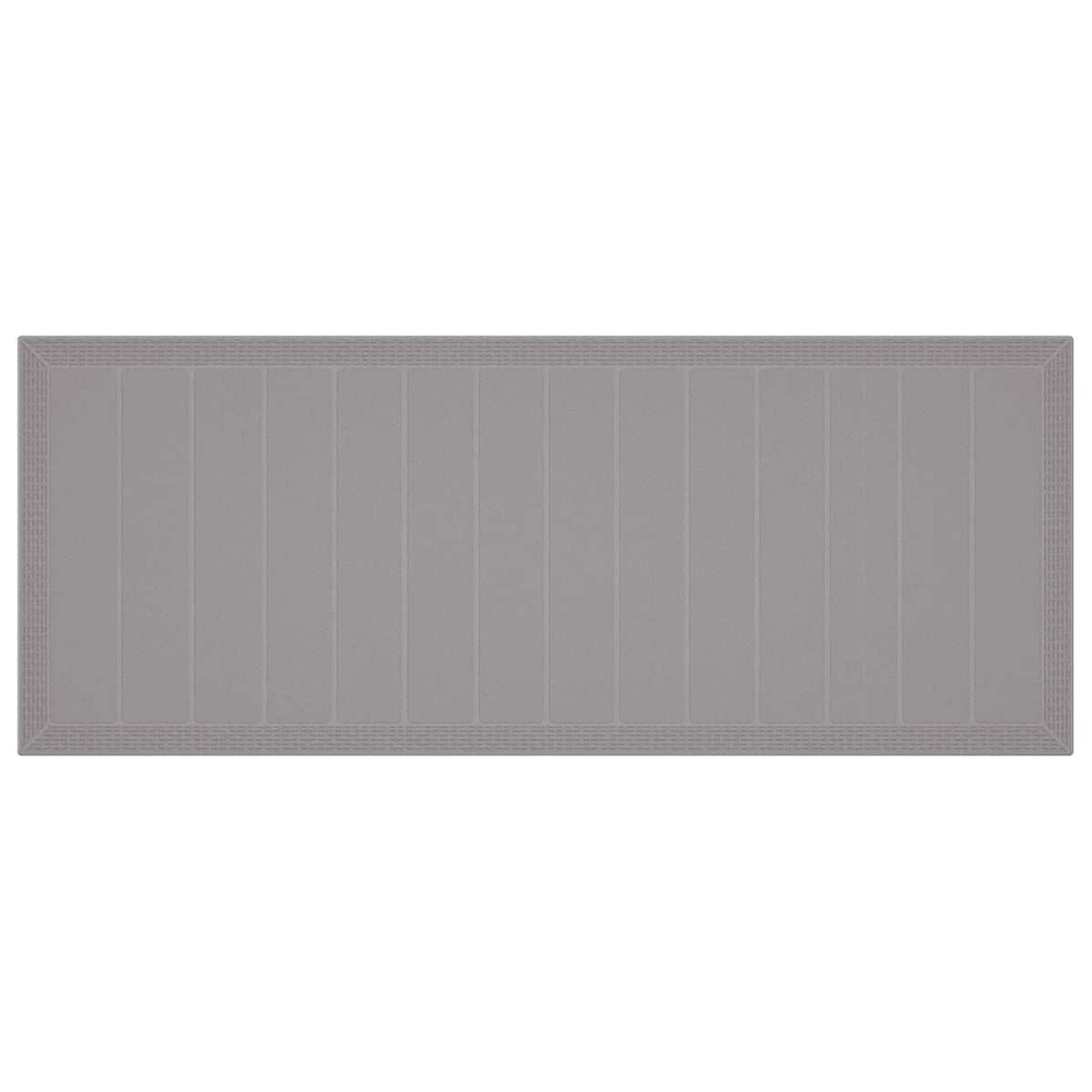 vidaXL Garden Dining Set 9 pcs Light Grey Polypropylene